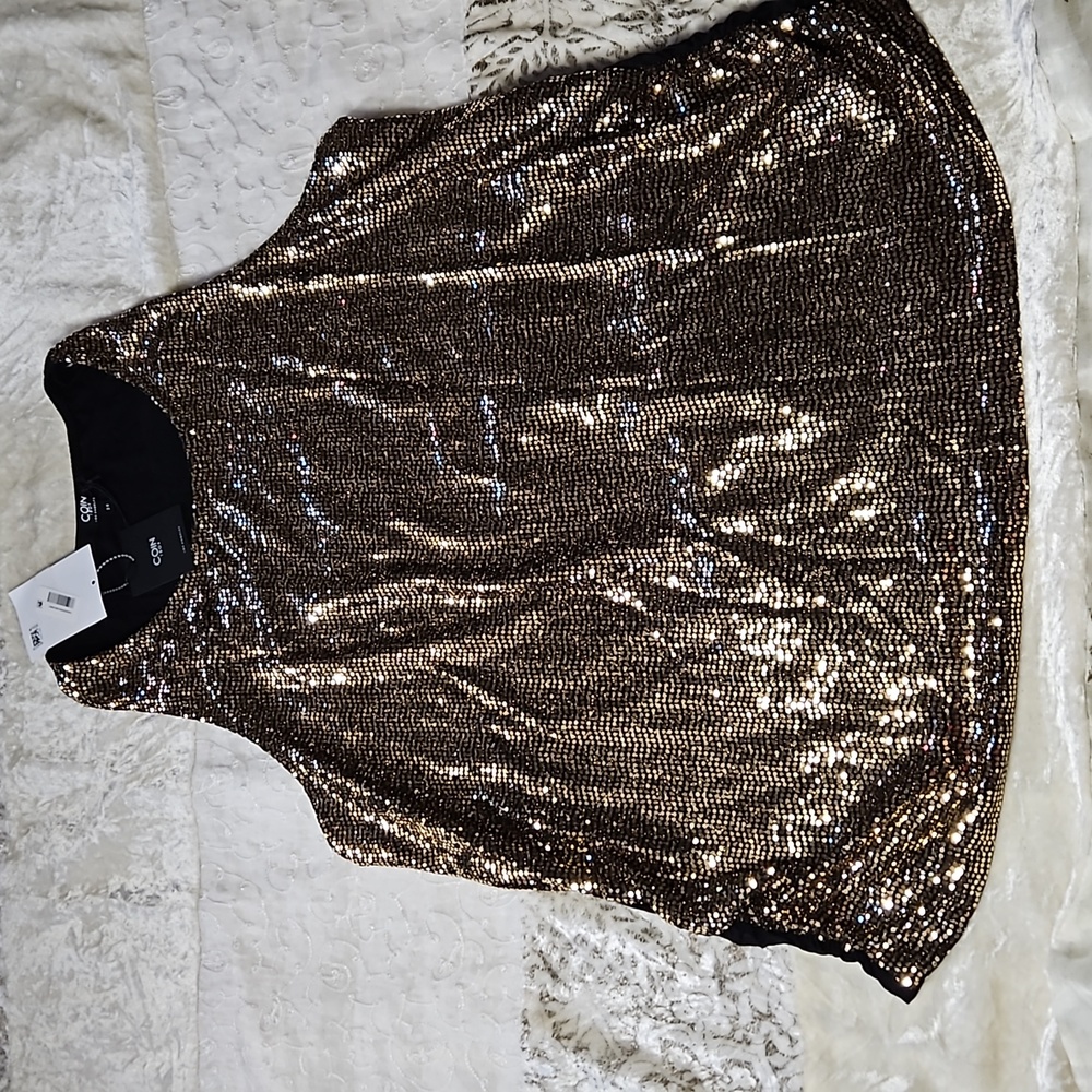 COIN 1804 Glitter Tank Top